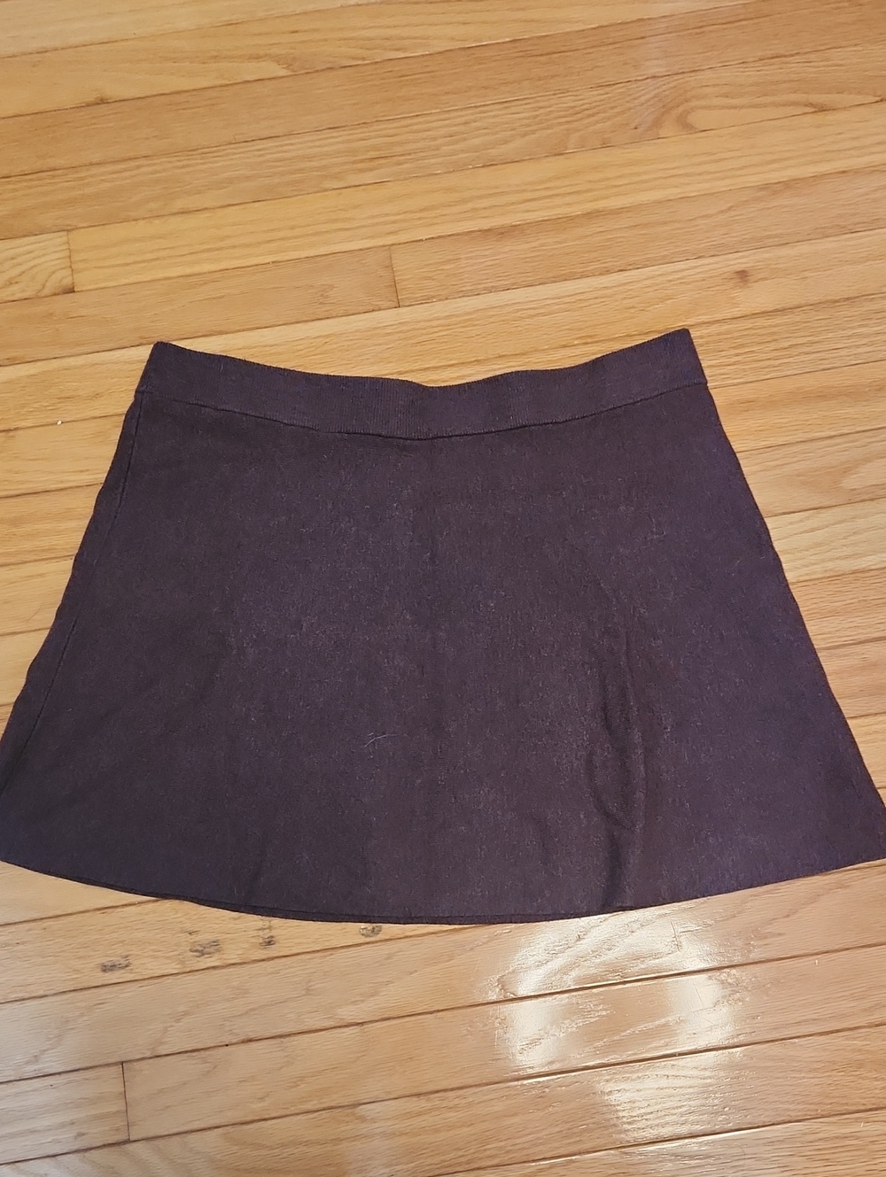 Reitmans Purple A-Line Mini Skirt